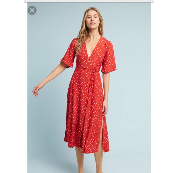 faithfull the brand wrap dress